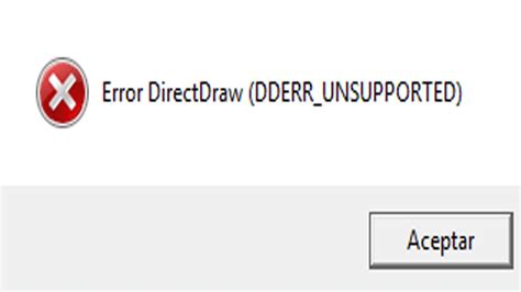 dderr unsupported fix, How to fix the directdraw error (dderr_unsupported)? – depot catalog
