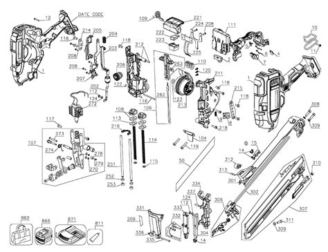 de walt flashlight diagram 