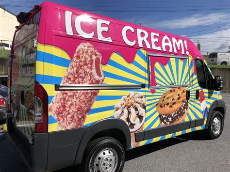 decals for ice cream truck