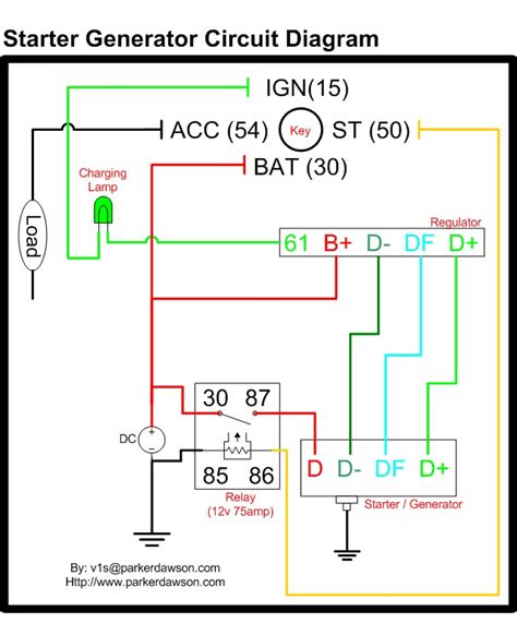 delco remy starter wiring diagram 