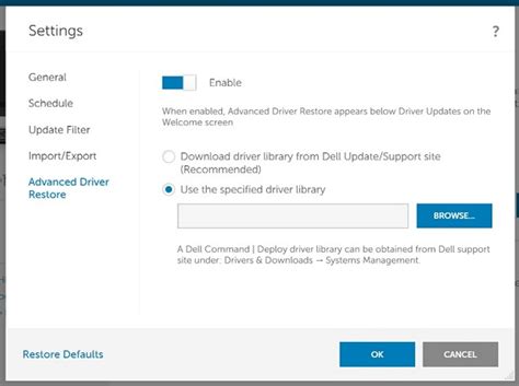 dell command deploy driver library, Dell command