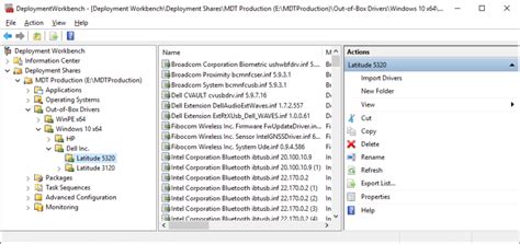 dell drivers mdt, Mdt using total control method, injecting dell drivers but not hp