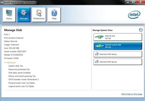 dell intel rapid storage technology driver, A simple guide to intel rapid storage technology – insidetechworld