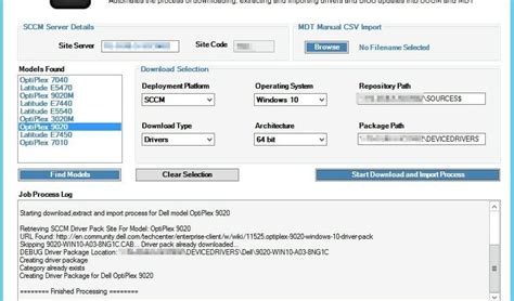 dell sccm driver catalog, Best guide for dell driver management using sccm htmd blog