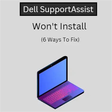 dell support installer not installing, Dell support installer user interface mode not supported