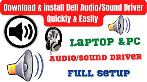 dell support website for latest audio driver, Dell audio drivers windows 10
