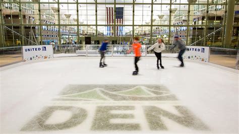 denver airport ice skating