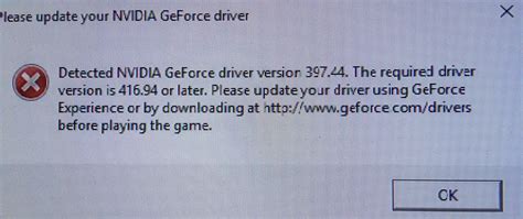 detected nvidia geforce driver version, Detected nvidia geforce driver version в battlefield — як виправити