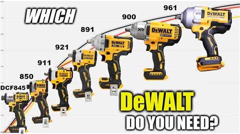 Dewalt Impact Driver Torque Chart