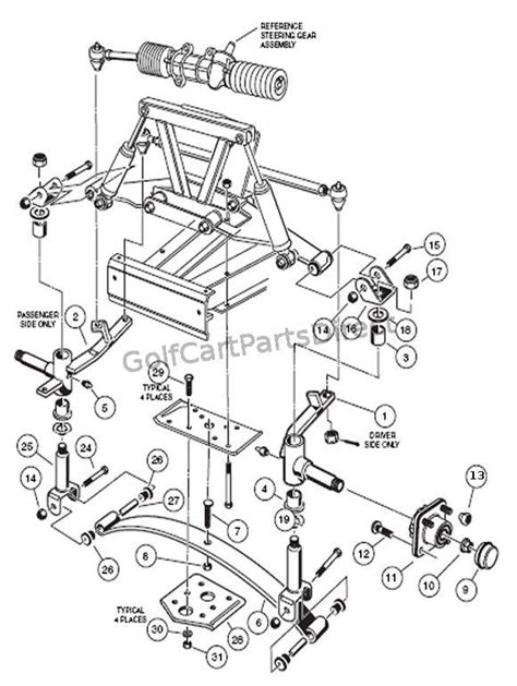 diagram for 2003 club cart parts 