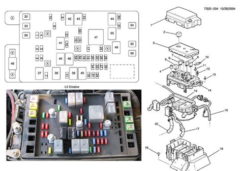 diagram on 2002 gmc envoy rear fuse box 