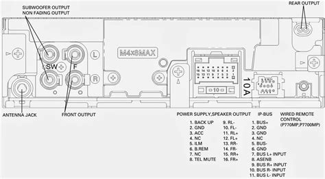 diagram wiring pioneer deh x6810bt 