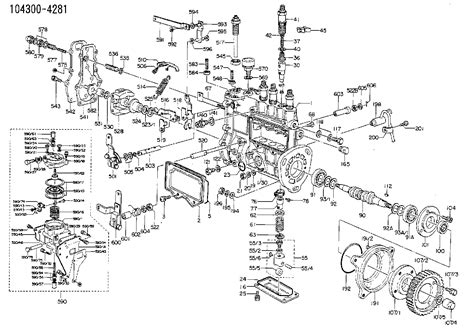 diesel kiki injection pump diagram 