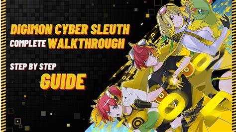 Digimon Sleuth Walkthrough