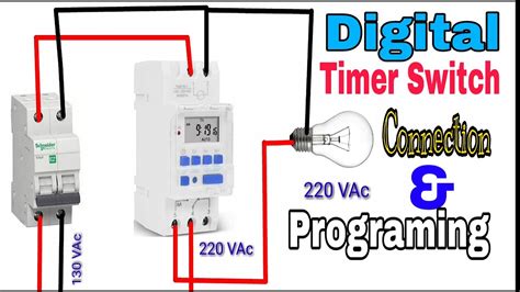 digital timer switch wiring diagram 