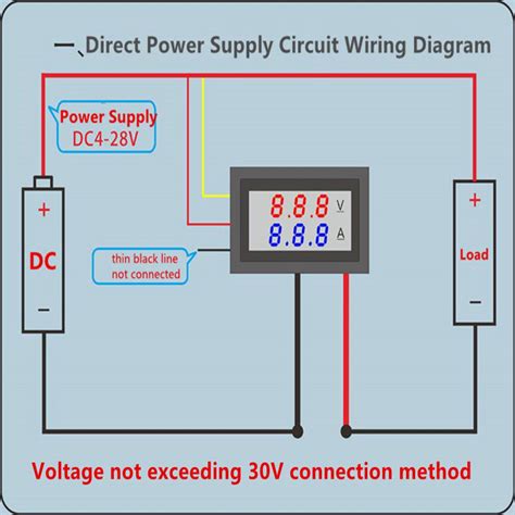 digital volt gauge wiring diagram 