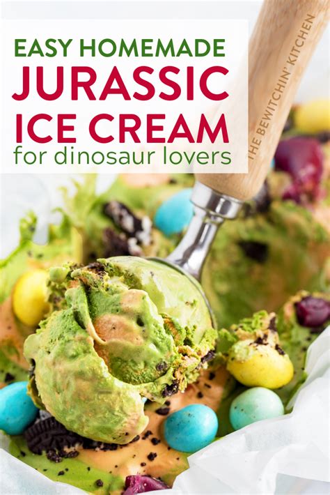 dinosaur crunch ice cream