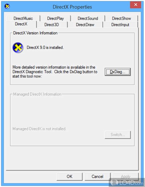 directx 12 control panel, Directx control panel. Directx panel control microsoft screenshot screenshots lo4d