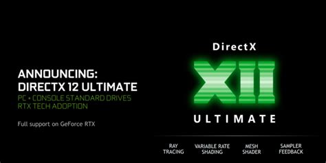 directx 12 xbox series x, Directx 12 ultimate announced: api to unify next-gen graphics tech for. Directx unify