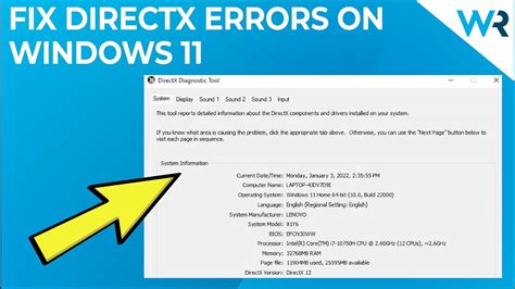 directx error fix windows 11, How to fix directx errors on windows 11