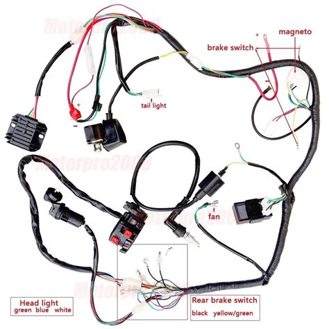 dirt bike ignition wiring diagrams 
