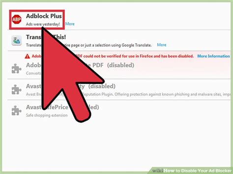 disable avast ad blocker, Avast disable antivirus turn off temporarily wikihow. How to disable avast antivirus: 9 steps (with pictures)