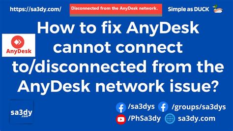 disconnected from the anydesk network fix, Disconnected from anydesk network fix: top 5 fixes in 2023. 7 ways to fix disconnected from anydesk network: 2023
