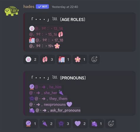 Discord Roles Template Copy And Paste