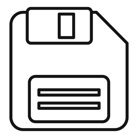 disk icon black and white, Disk generic grey icon