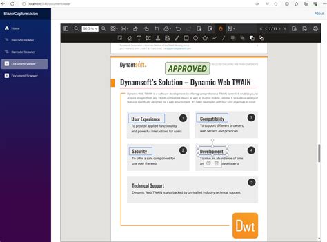 display pdf in blazor, Nuget gallery