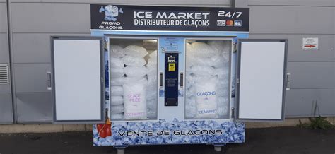 distributeur de glace libre service