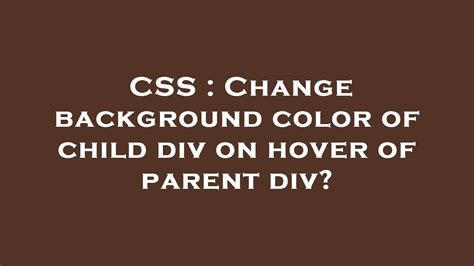 div change background color on hover, [solved] div hover background-color change?