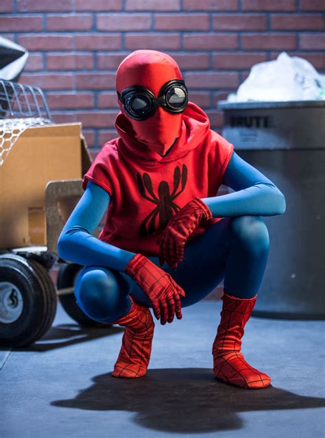 diy spiderman suit