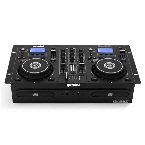 dj mixer with cd player, Player nightclub console. Dj cd player and mixer stock photo. image of enable