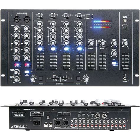 dj mixer with usb input, Buy denon dj x1850 prime – professional 4 channel digital dj mixer with