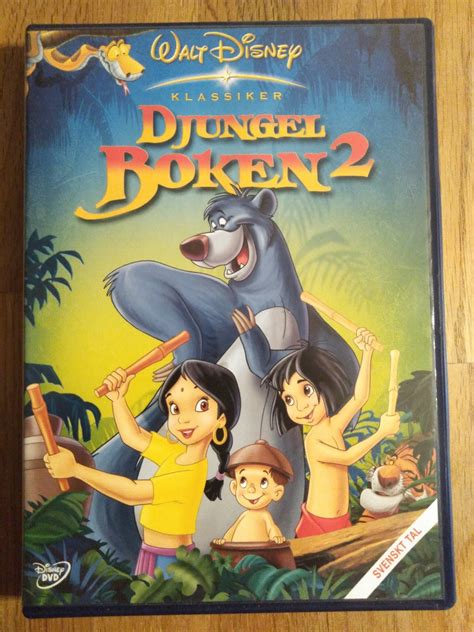 djungelboken 2 dvd