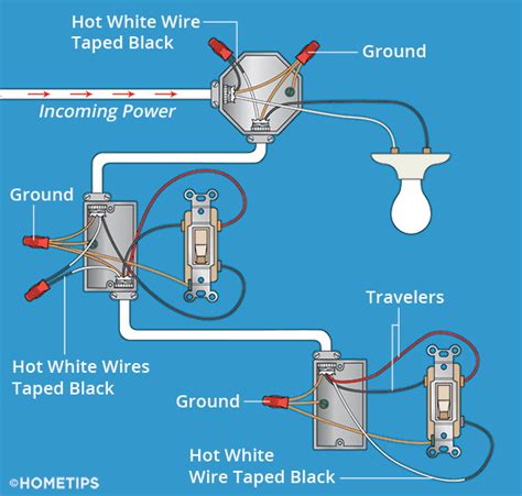 do it yourself home wiring three way switch from 12 2 to 12 3 