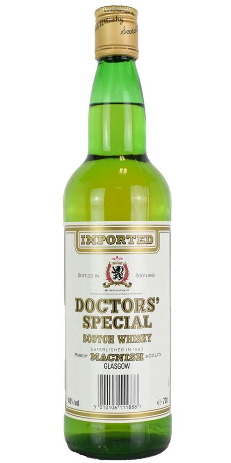 doctors special whisky