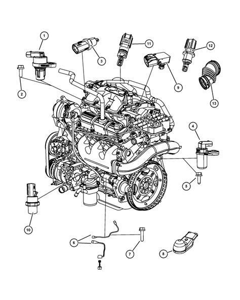 dodge caravan engine diagram 