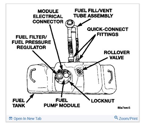 dodge durango fuel filter location 