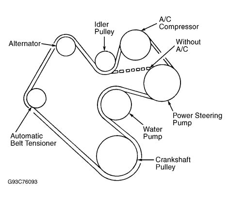 dodge magnum belt diagram 