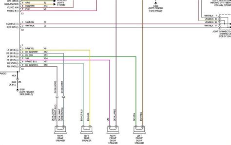 dodge speaker wiring diagram 