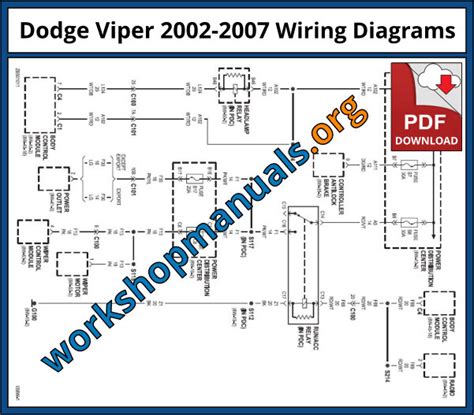 dodge viper wiring diagrams 