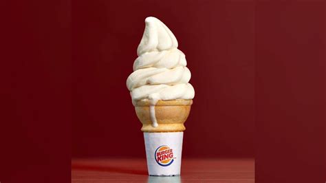 does burger king have ice cream cones