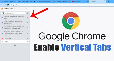 does chrome support vertical tabs, Learn how to change tab width in chrome browser on home windows 11/10. A (függőleges) oldallapok engedélyezése a google chrome böngészőben