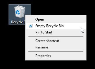 does empty recycle bin really delete, Recycle permanently. Növényzet a szélsőségesek telefon how to clear recycle bin tenisz cikk