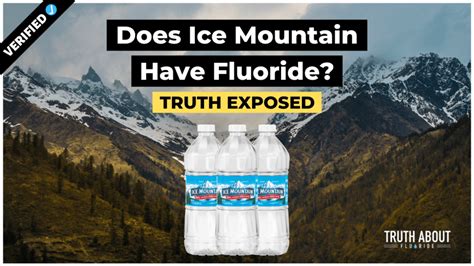 does ice mountain water have fluoride