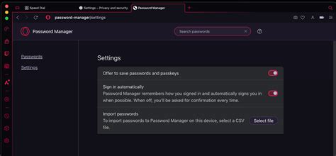 does opera gx save passwords, Come vedere le password salvate in opera gx