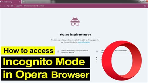 does opera have incognito mode, How to use incognito mode in opera gx [with & without vpn]