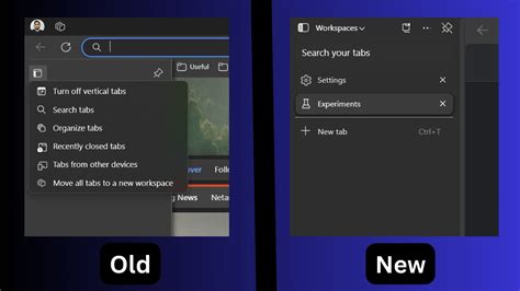 does opera have vertical tabs, Simple vertical tabs extension
